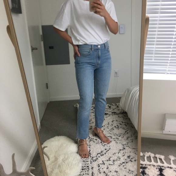 reformation petite jeans